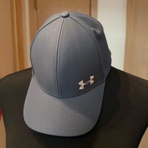 Under Armour Gray-Blue Women's Snapback Hat with White Adjustable Strap